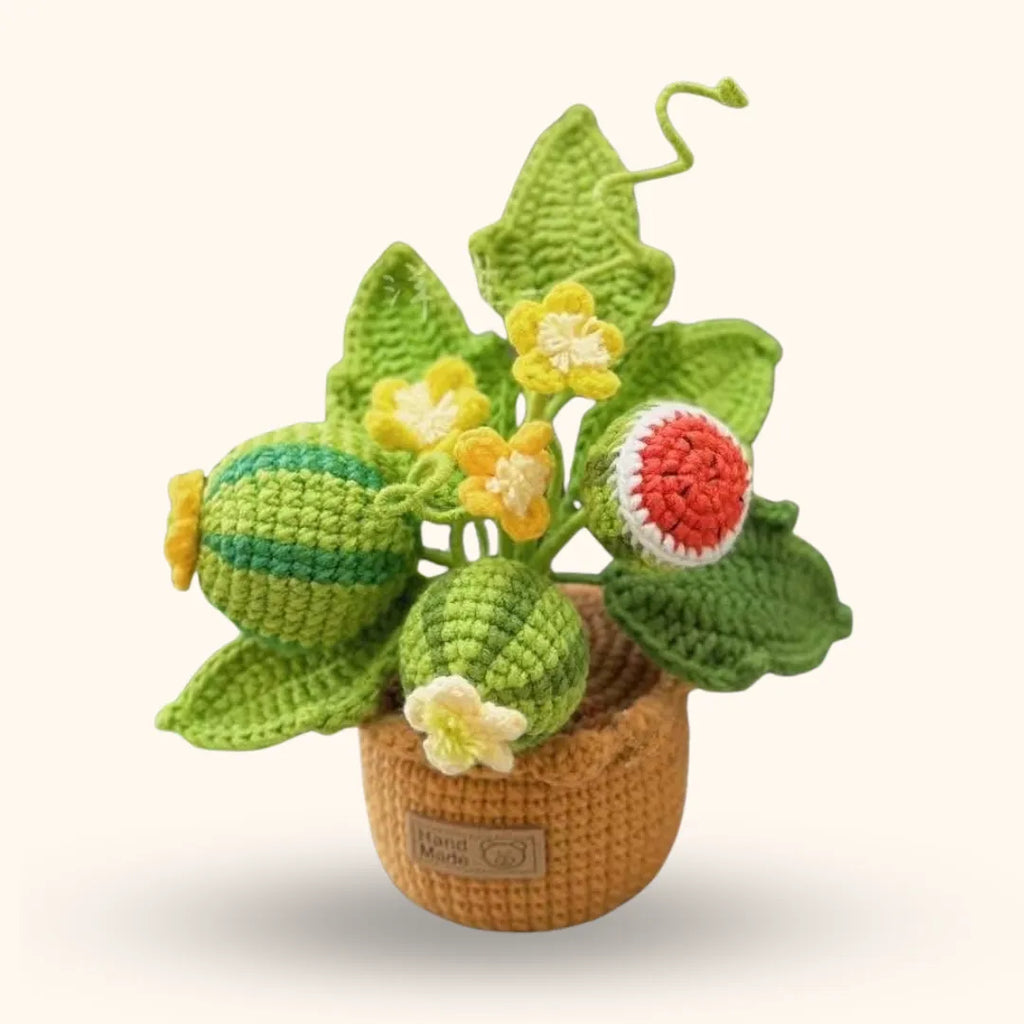 watermelon plant crochet pattern