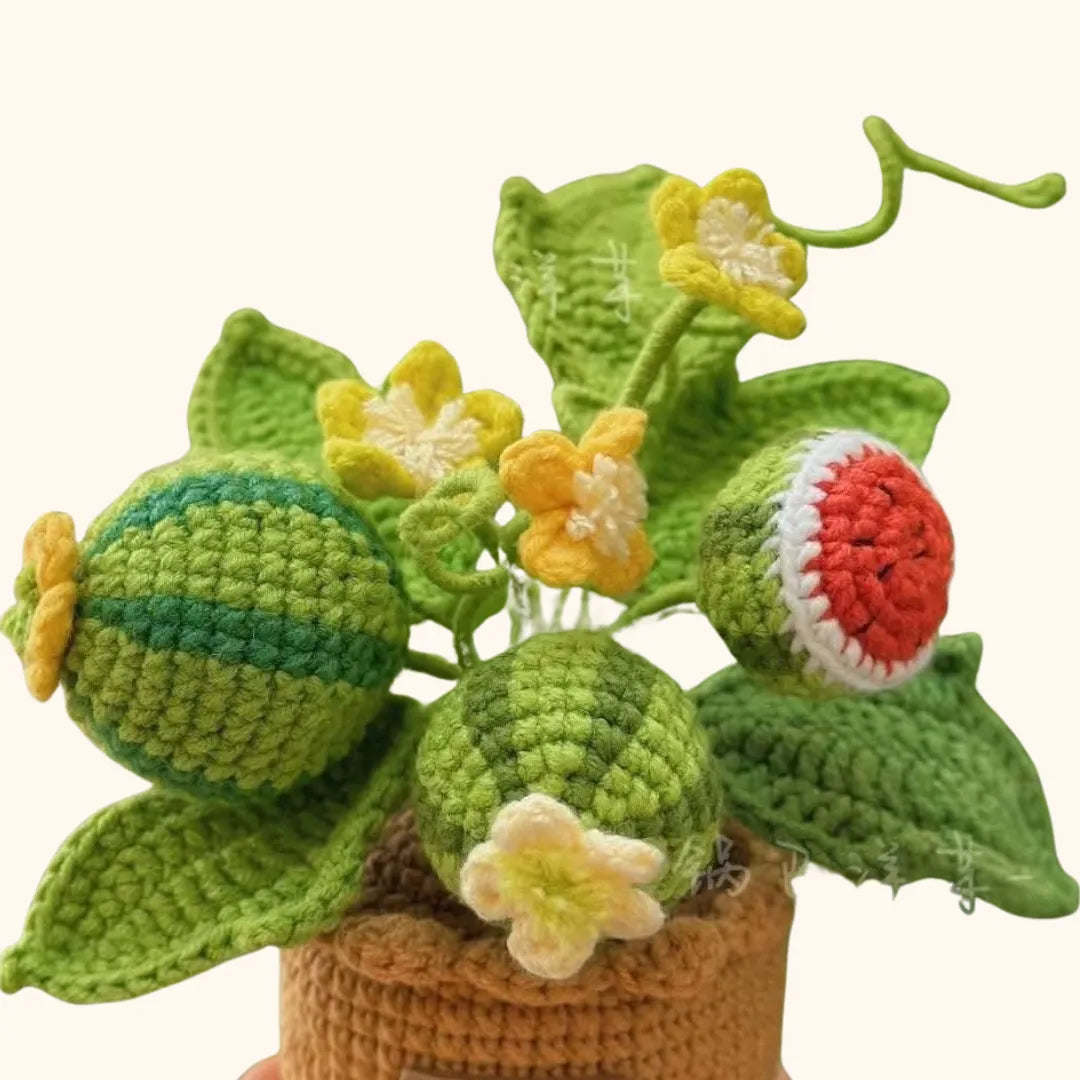 watermelon plant crochet pattern