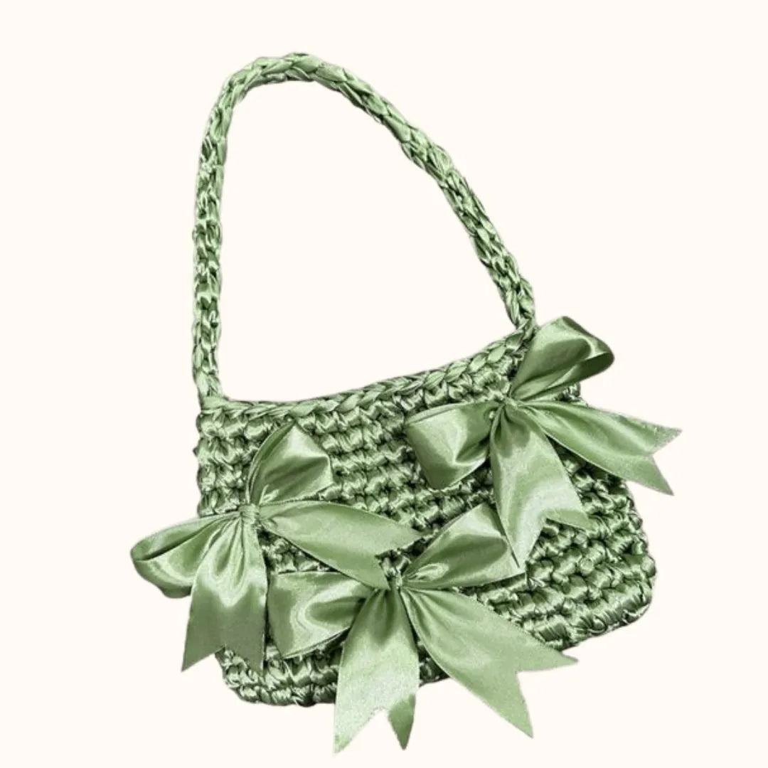 ribbon bag crochet pattern